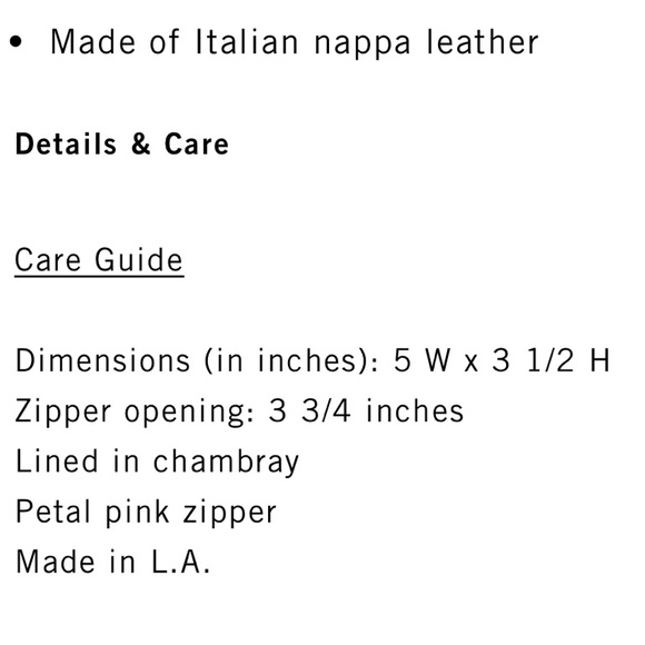 NEW CLARE V. Coin Clutch + CV Matches
Emerald Green Pink Italian Nappa Gold - Picture 10 of 12